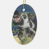 Ornement En Céramique Porc de balénoptère (Gauche)