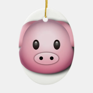 Ornement En Céramique Porc krouik-krouik krouik-krouik mignon