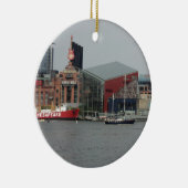 Ornement En Céramique Port à Baltimore (Droite)