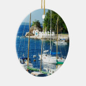 Ornement En Céramique Port en Croatie (Droite)