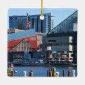 Ornement En Céramique Port intérieur de Baltimore (Dos)