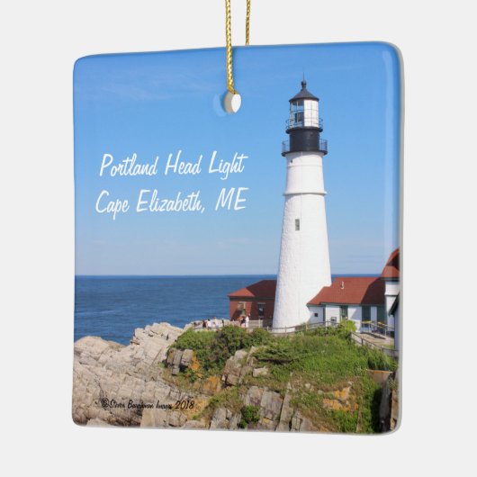 Ornement En Céramique Portland Head Light Orament (Gauche)