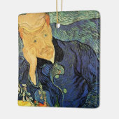 Ornement En Céramique Portrait du Docteur Gachet par Vincent van Gogh (Gauche)
