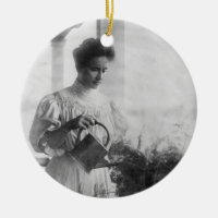 Portrait d'usines d'arrosage de Helen Keller