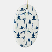 Ornement En Céramique Poses de yoga (Droite)