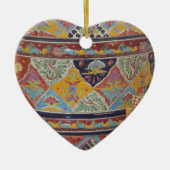 Ornement En Céramique Poterie de style de Talavera de Mexicain (Devant)