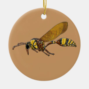 Ornement En Céramique Potter Wasp
