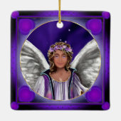 Ornement en céramique pourpre (Dos)