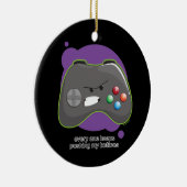 Ornement En Céramique Poussez mes boutons (Droite)