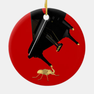 Ornement En Céramique Powerful Eleph-Ant