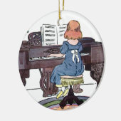 Ornement En Céramique Pratique du piano (Gauche)