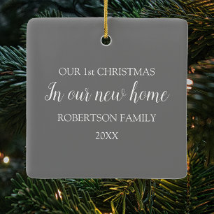 Ornement En Céramique Premier Noël dans notre nouvelle photo