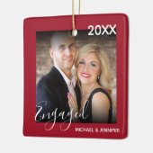 Ornement En Céramique Premier Noël engagé | Arbre de Noël photo (Gauche)