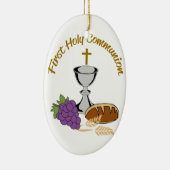 ORNEMENT EN CÉRAMIQUE PREMIÈRE COMMUNION SAINTE (Droite)