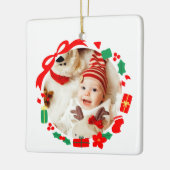 Ornement En Céramique Première Fille Cadeau Noël (Gauche)