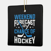 Ornement En Céramique Prévisions de fin de semaine 100 % (Gauche)