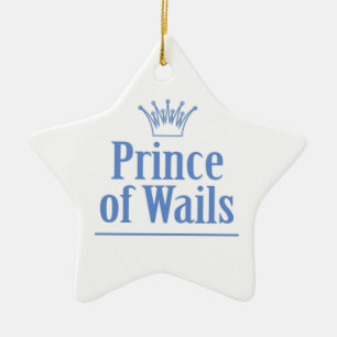 Ornement En Céramique Prince de Wails / Princesse de Wails v2