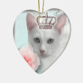 Ornement En Céramique Princesse de neige (Gauche)