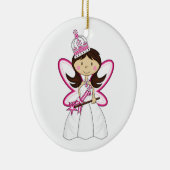 Ornement En Céramique Princesse royale mignonne Ornament (Droite)