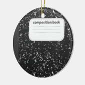 Ornement En Céramique Professeur de livre de composition (Gauche)