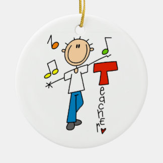 Ornement En Céramique Professeur de musique