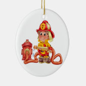 Ornement En Céramique Professions - Lutte contre les incendies - SRF (Droite)