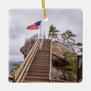 Ornement En Céramique Promenade vers Chimney Rock