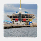 Ornement En Céramique Quai de Saint-Pétersbourg (Dos)