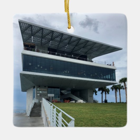 Ornement En Céramique Quai de Saint-Pétersbourg (Devant)