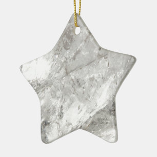 Ornement En Céramique quartz cristal zen amour pierre scintillante