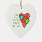 Ornement En Céramique Que Vos Bobbins Soient Toujours Pleins ! (Droite)