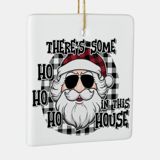 Ornement En Céramique Quelques Hos dans cette Chambre | Sublimation de P (Droite)