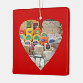 Ornement En Céramique Queso y Nueces (Gauche)