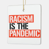 Ornement En Céramique Racism (Gauche)