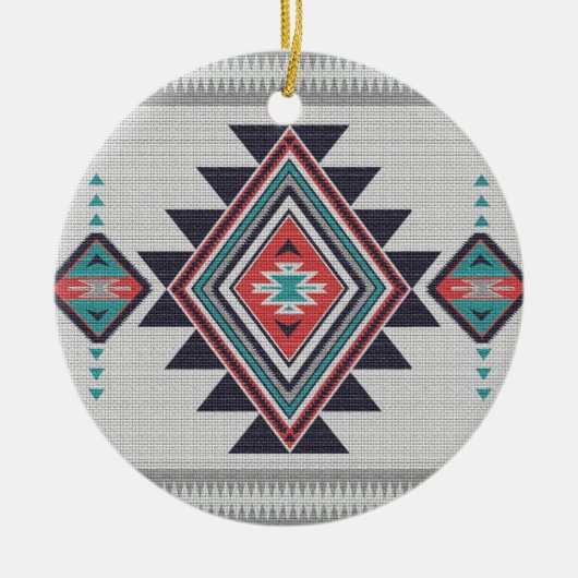 Ornement En Céramique Raffiné vers le sud-ouest (Devant)