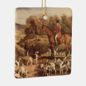 Ornement En Céramique Ralph Lambton et ses Hounds par James Ward (Droite)