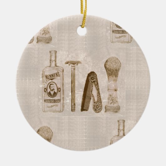 Ornement En Céramique rasage moyen (Devant)