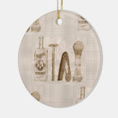 Ornement En Céramique rasage moyen (Gauche)