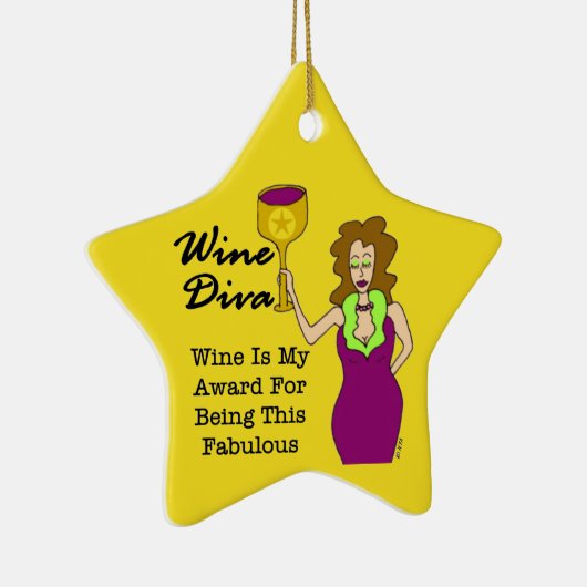 Ornement En Céramique Récompense faite sur commande de dévouement (Droite)