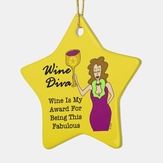 Ornement En Céramique Récompense faite sur commande de dévouement (Gauche)