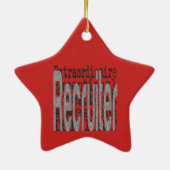 Ornement En Céramique Recrutement (Dos)