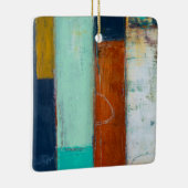 Ornement En Céramique Rectangles Abstraites (Droite)