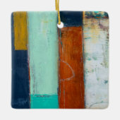 Ornement En Céramique Rectangles Abstraites (Devant)