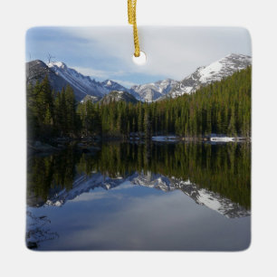 Ornement En Céramique Reflet de Bear Lake II