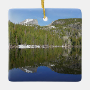 Ornement En Céramique Reflet du Bear Lake I