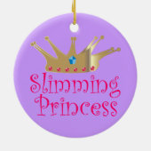 Ornement En Céramique Régime de la princesse (Dos)