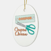 Ornement En Céramique Reine de bon (Gauche)