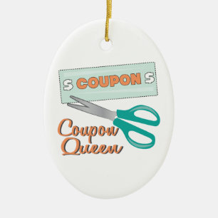 Ornement En Céramique Reine de bon