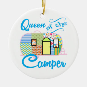 Ornement En Céramique Reine du Camper