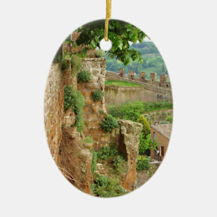 Ornement En Céramique Rempart d'Orvieto